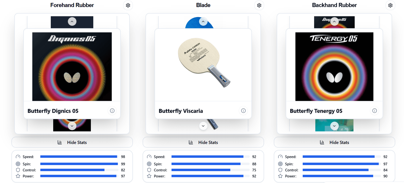 TopPaddle Configurator Interface